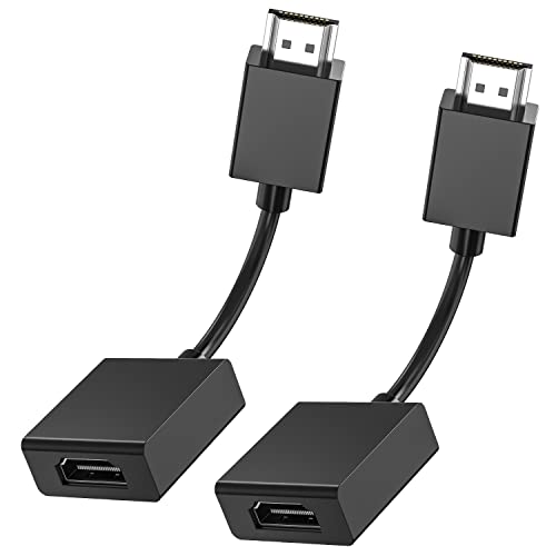 Amazon.co.jp: HDMI延長ケーブル 短い 2本 15cm オスメス wuernine